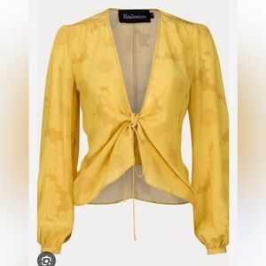 Realisation Stevie sunflower top